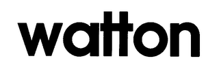 WATTON logo