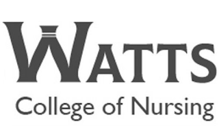 WATTS COLLEGE OF NURSING logo