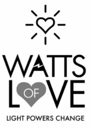 WATTS OF LOVE LIGHT POWERS CHANGE logo