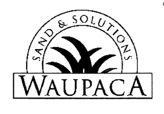 WAUPACA SAND & SOLUTIONS logo