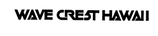 WAVE CREST HAWAII logo