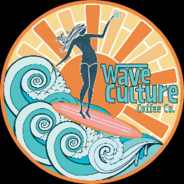 WAVE CULTURE COFFEE CO. logo