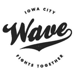 WAVE IOWA CITY FIGHTS TOGETHER logo
