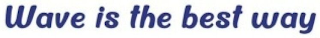 WAVE IS THE BEST WAY logo