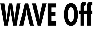 WAVE OFF logo