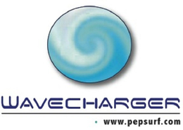 WAVECHARGER WWW.PEPSURF.COM logo