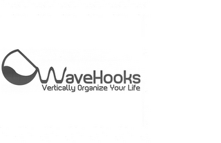WAVEHOOKS VERTICALLY ORGANIZE YOUR LIFE logo