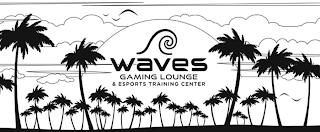 WAVES GAMING LOUNGE & ESPORTS TRAINING CENTER logo