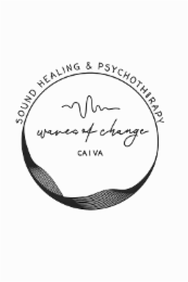 WAVES OF CHANGE, CAIVA, PSYCHOTHERAPY, SOUND HEALING logo