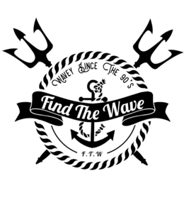 WAVEY SINCE THE 90'S FIND THE WAVE F. T. W logo