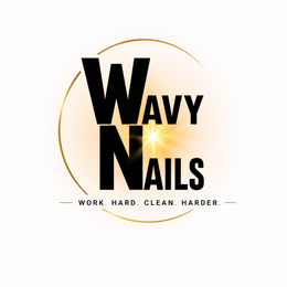 WAVY NAILS WORK. HARD. CLEAN. HARDER. logo