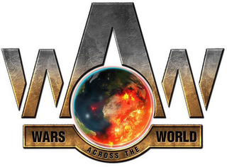WAW WARS ACROSS THE WORLD logo