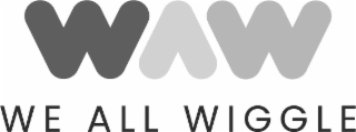 WAW WE ALL WIGGLE logo