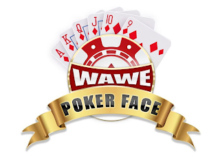 WAWE POKER FACE A K Q J 10 9 logo
