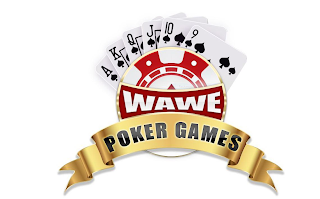 WAWE POKER GAMES A K Q J 10 9 logo