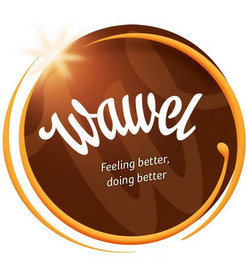 WAWEL FEELING BETTER DOING BETTER W logo