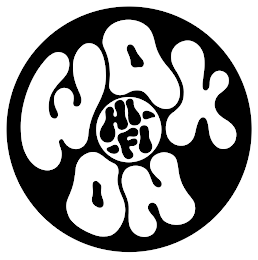 WAX ON HI-FI logo