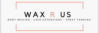 WAX R US BODY WAXING - LASH EXTENSIONS - SPRAY TANNING logo