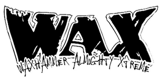 WAX WAXHAMMER ALMIGHTY XTREME logo