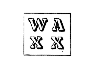 WAXX logo
