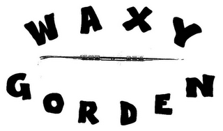 WAXY GORDEN logo
