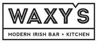 WAXYS MODERN IRISH BAR + KITCHEN logo
