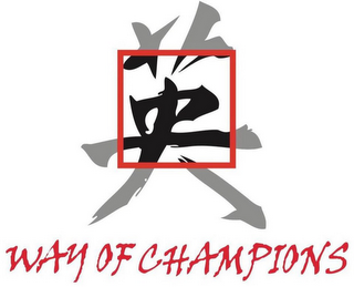 WAY OF CHAMPIONS logo