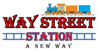 WAY STREET STATION A NEW WAY logo