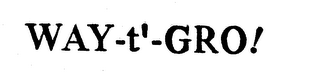WAY-T'-GRO! logo