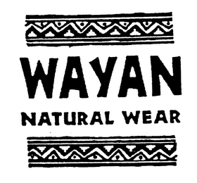 WAYAN NATURAL WEAR logo