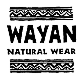 WAYAN NATURAL WEAR logo