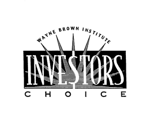 WAYNE BROWN INSTITUTE INVESTORS CHOICE logo