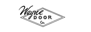 WAYNE DOOR CO. logo