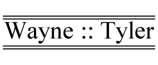 WAYNE TYLER logo