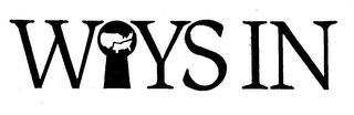 WAYS IN logo