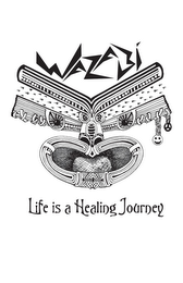 WAZABI LIFE IS A HEALING JOURNEY logo
