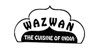 WAZWAN THE CUISINE OF INDIA logo