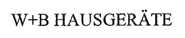 W+B HAUSGERÄTE logo