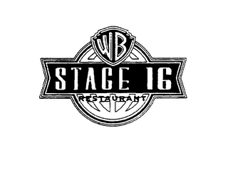 WB STAGE 16 RESTAURANT logo