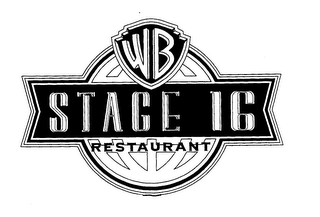 WB STAGE 16 RESTAURANT logo