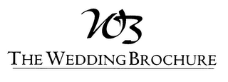 WB THE WEDDING BROCHURE logo
