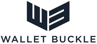 WB WALLET BUCKLE logo