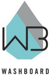 WB WASHBOARD logo