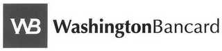 WB WASHINGTONBANCARD logo