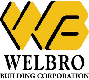 WB WELBRO BUILDING CORPORATION logo