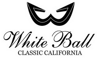 WB WHITE BALL CLASSIC CALIFORNIA logo