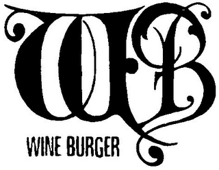 WB WINE BURGER logo