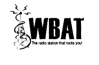 WBAT THE RADIO STATION THAT ROCKS YOU! logo