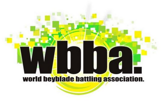 WBBA. WORLD BEYBLADE BATTLING ASSOCIATION. logo