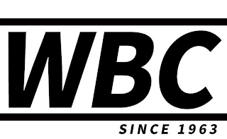 WBC SINCE 1963 logo